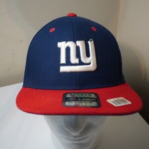 New York Giants NFL Snapback Hat Adult One Size Fits All Navy Red Logo